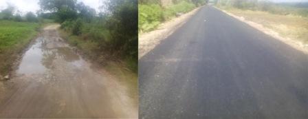 Jalan Dibangun, Masyarakat Ucapkan Terimakasih Kepada Bupati Dairi